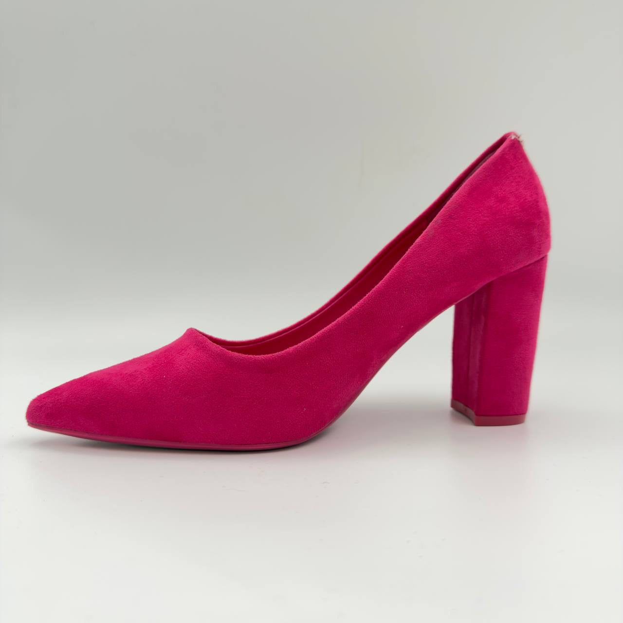 PANTOFI FUCSIA CATIFEA